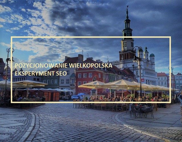 Pozycjonowanie stron Poznań - Wielkopolska