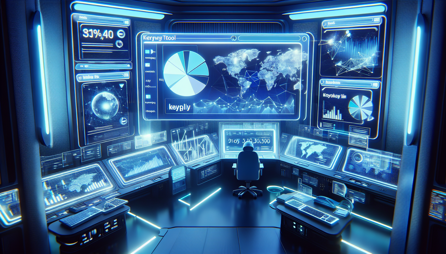 Ilustracja przedstawiająca analizę słów kluczowych z Senuto