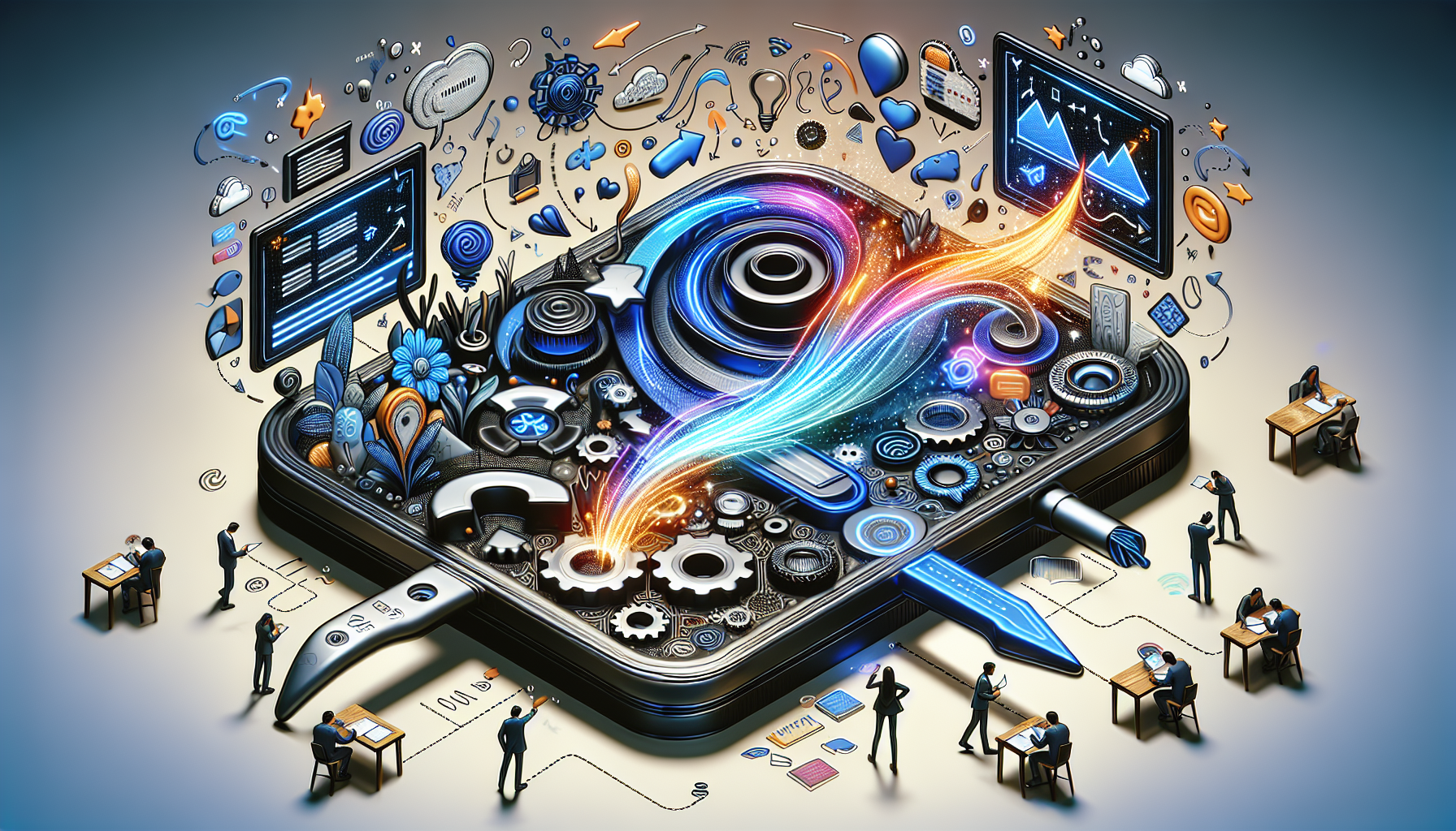 Ilustracja przedstawiająca planowanie treści z Senuto Content Planner